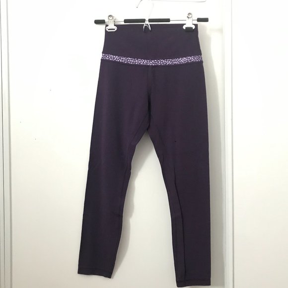 lululemon athletica Pants - Lululemon Purple Leggings 25"